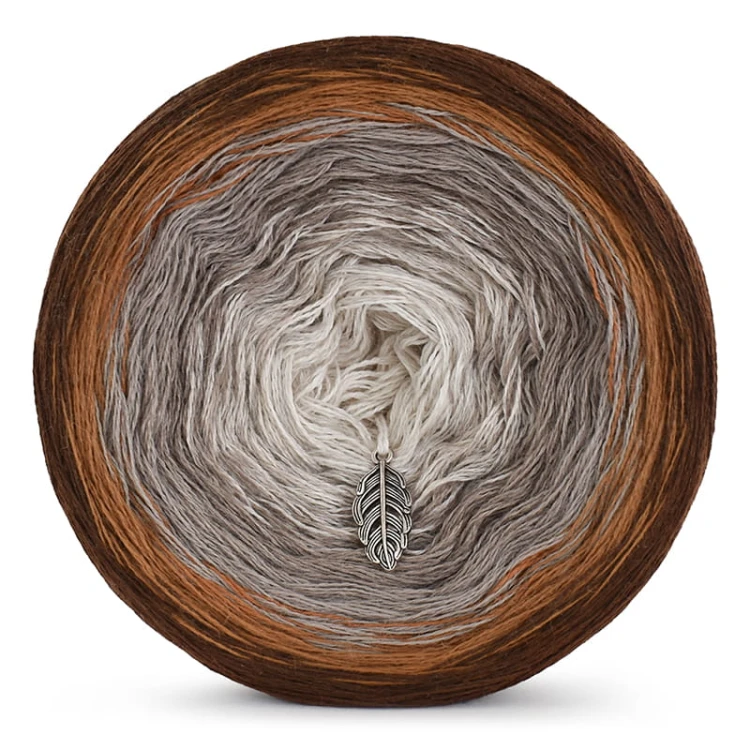 KOKONEK Merino 559 Brąz/ciepły brąz/cappuccino/orzech melanż/safari/jasny beż
