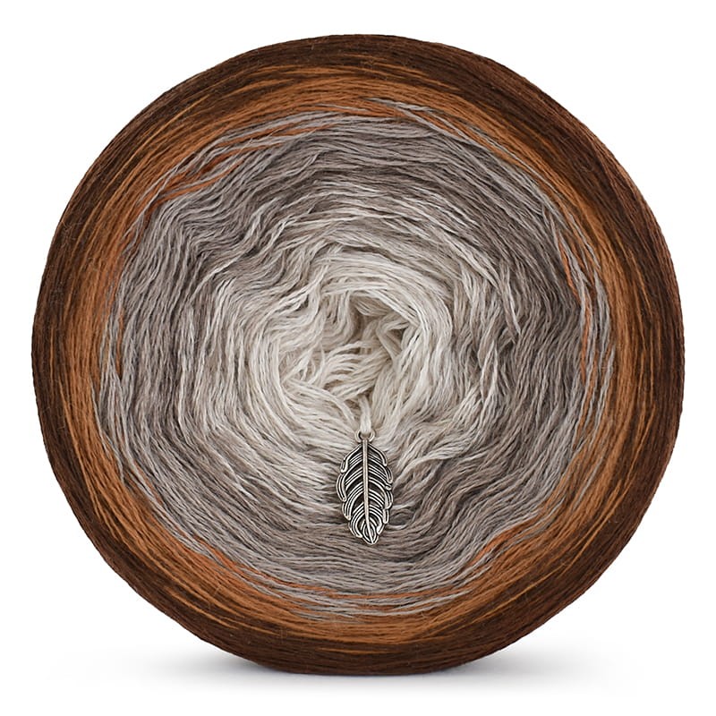 KOKONEK Merino 559 Brąz/ciepły brąz/cappuccino/orzech melanż/safari/jasny beż