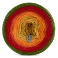 KOKONEK Merino 431 - Paproć/czerwień/rudy/pomarańcz/złoty/miodowy