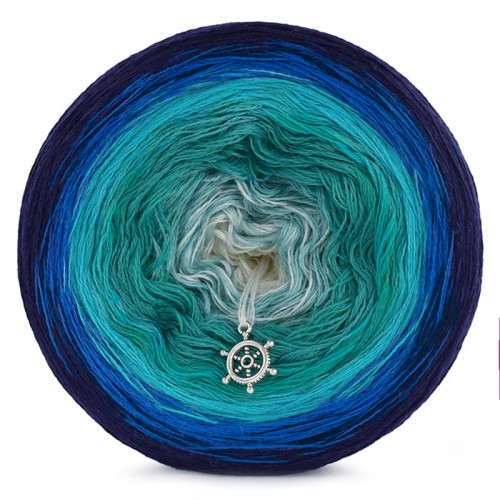 KOKONEK Merino 537 - Granat/chaber/turkus/szmaragd/patyna/krem