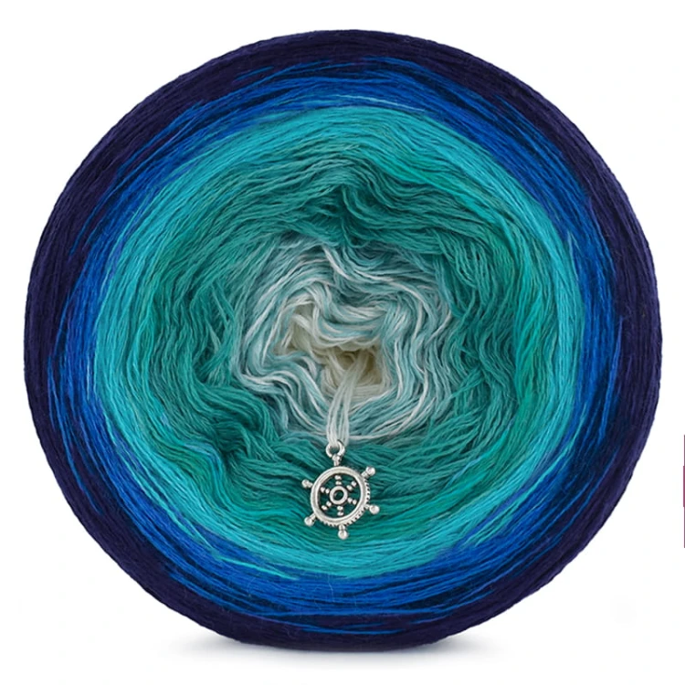 KOKONEK Merino 537 - Granat/chaber/turkus/szmaragd/patyna/krem