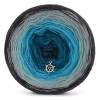 KOKONEK Merino 511 - Ciemny szary melanż/szary/patyna/turkus/petrol/navy