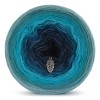 KOKONEK Merino 521 - Patyna/szmaragd/turkus/petrol II/navy/czerń
