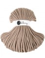 Sznurek pleciony bawełniany Bobbiny Jumbo / Piaskowy / Sand / 9mm / 100m