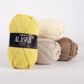 Włóczka Drops Alaska 02 / ecru / uni colour