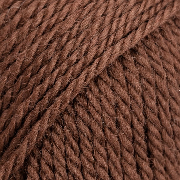 Włóczka Drops Alaska 70 / czekolada / uni colour