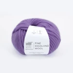 Włóczka Gabo Wool Fine Highland Wool  2818 /  lawenda