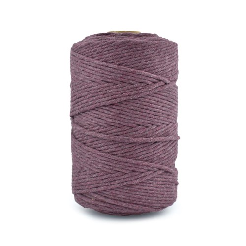 Sznurek bawełniany skręcany 3mm / 503 winogrono