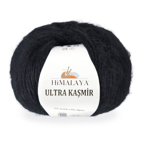 Włóczka Himalaya Ultra Kasmir 824 / czerń