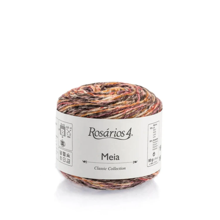 Włóczka skarpetkowa Rosarios 4 Meia Print 113