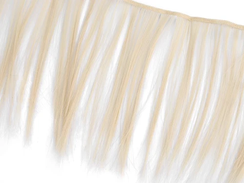 Włosy dla lalek / 15 cm / blond