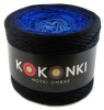 KOKONEK A301 Czerń/granat/kobalt/szafir/niebieski