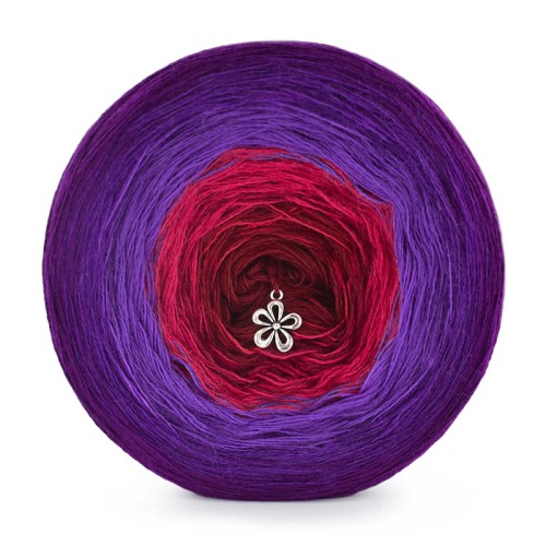 KOKONEK Merino 749 Star is born - Śliwka / fiolet / purpura / rubin / bordo
