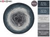 KOKONEK Merino 752 Fly - Petrol melanż / patyna melanż / jasny szary melanż / szary / średni szary melanż