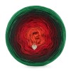 KOKONEK Merino 756 Special delivery - Absynt / butelkowa zieleń / bordo / czerwień / jarzębin
