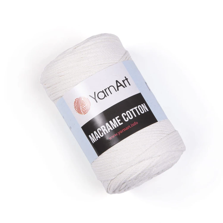 Sznurek YarnArt Macrame Cotton 2mm 752 / krem / naturalny