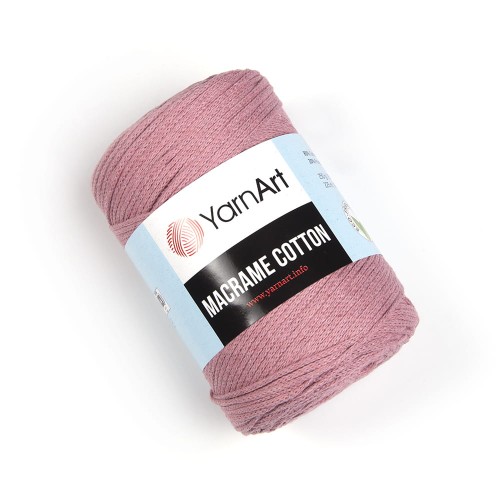 Sznurek YarnArt Macrame Cotton 2mm 792 / ciemny wrzos