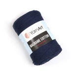 Sznurek YarnArt Macrame Cotton 2mm 784 / granat