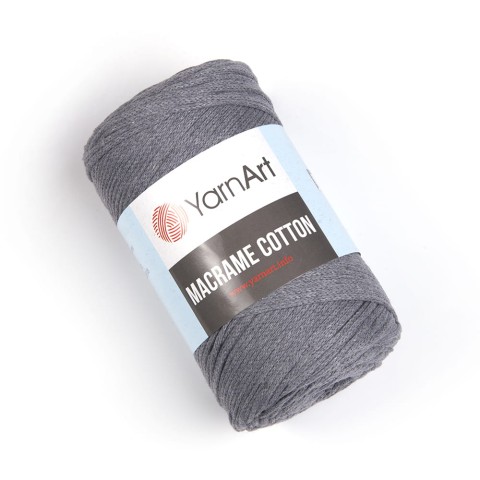 Sznurek YarnArt Macrame Cotton 2mm 774 / szary