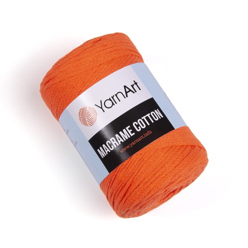 Sznurek YarnArt Macrame Cotton 2mm 800 / ultra pomarańcz