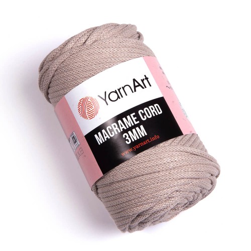 Sznurek YarnArt Macrame Cord 3 mm - 753 beż