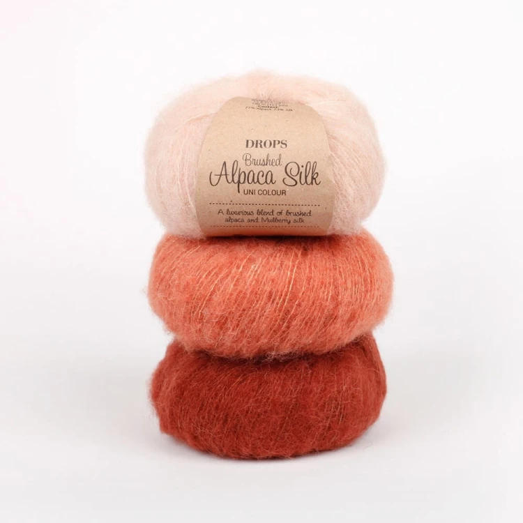 Włóczka Drops Brushed Alpaca Silk 20 / piaskowy róż
