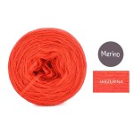 KOKONEK Mono Merino jeden kolor - jarzębina / 250m
