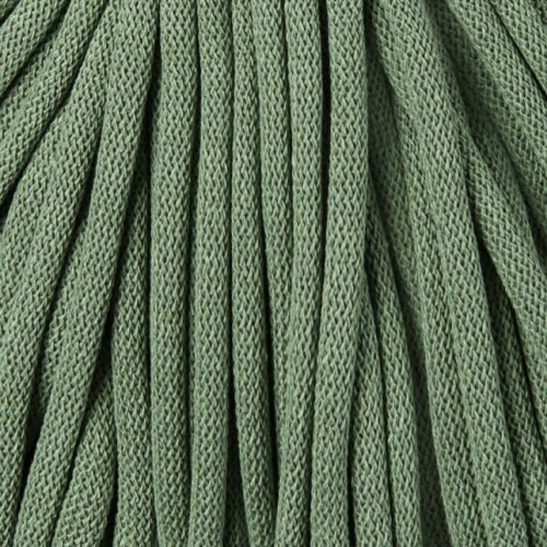 Sznurek pleciony bawełniany Bobbiny Jumbo / Szałwia / Eucalyptus Green / 9mm / 100m