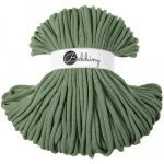 Sznurek pleciony bawełniany Bobbiny Jumbo / Szałwia / Eucalyptus Green / 9mm / 100m