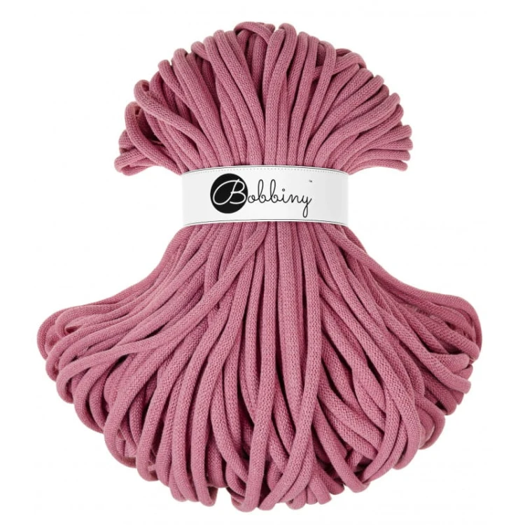 Sznurek pleciony bawełniany Bobbiny Jumbo / Kwiatowy / Blossom / 9mm / 100m