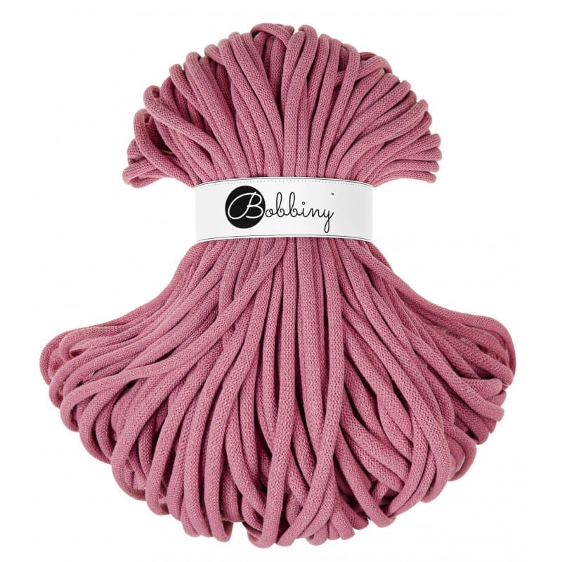 Sznurek pleciony bawełniany Bobbiny Jumbo / Kwiatowy / Blossom / 9mm / 100m