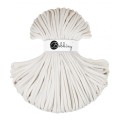 Sznurek pleciony bawełniany Bobbiny Jumbo / Złamana biel / Off white / 9mm / 100m