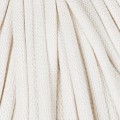 Sznurek pleciony bawełniany Bobbiny Jumbo / Złamana biel / Off white / 9mm / 100m