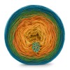 KOKONEK Merino 579 Schyłek dnia - Petrol/zieleń/miodowy/kurkuma/złoty