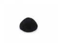 Nos aksamitny do maskotek / 10 x 12 mm / czerń / 5 szt. / 780846