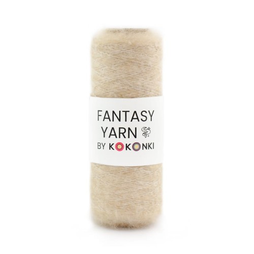 Nić fantazyjna FANTASY YARN by KOKONKI / à la mohair owsiany / szpulka ~ 250 m