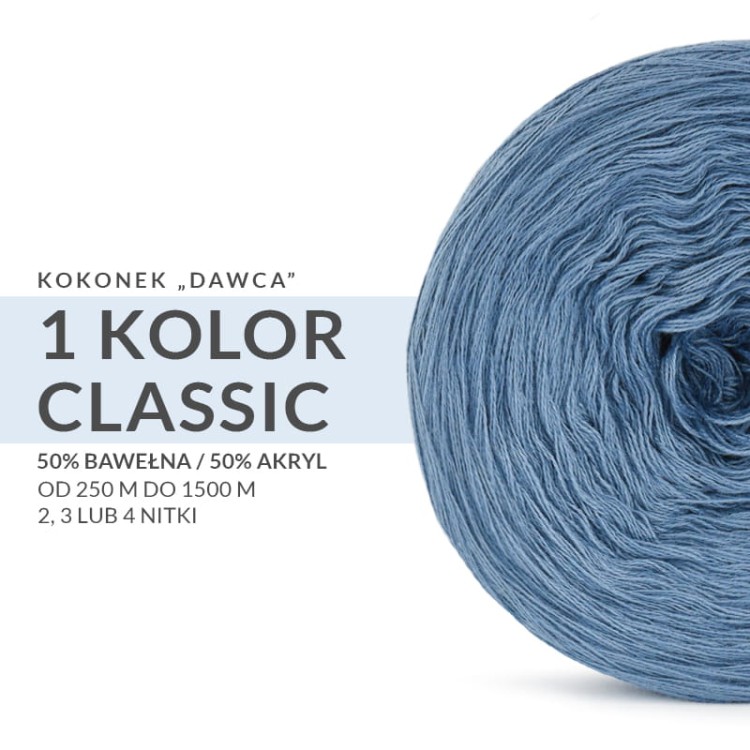 KOKONEK Classic - jeden wybrany kolor "dawca"