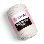 Sznurek YarnArt Macrame Cord 3mm 752 / krem / naturalny