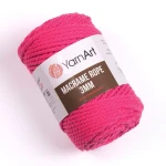Sznurek YarnArt Macrame Rope 3mm 803 / fuksja