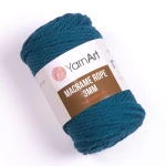Sznurek YarnArt Macrame Rope 3mm 789 / petrol