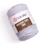 Sznurek YarnArt Macrame Rope 3mm 756 / jasny szary