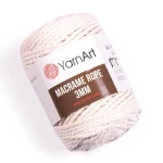 Sznurek YarnArt Macrame Rope 3mm 752 / krem / naturalny