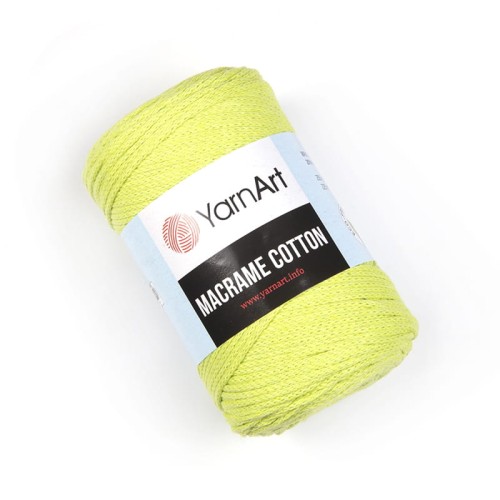 Sznurek YarnArt Macrame Cotton 2mm 755 / jasna zieleń