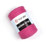 Sznurek YarnArt Macrame Cotton 2mm 771 / fuksja