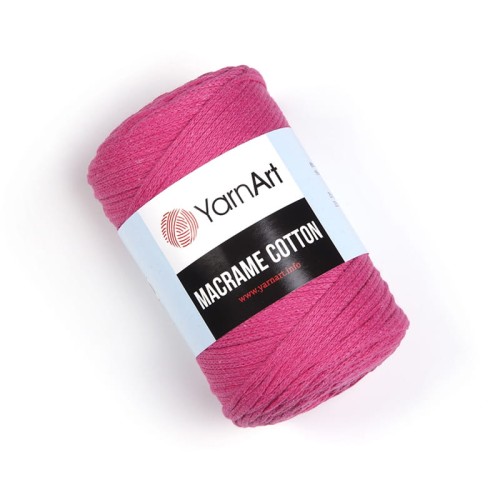 Sznurek YarnArt Macrame Cotton 2mm 771 / fuksja