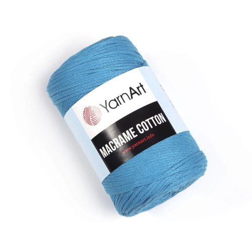 Sznurek YarnArt Macrame Cotton 2mm 780 / cyjan