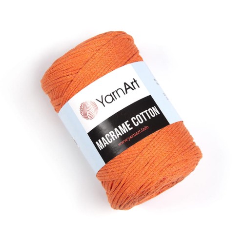 Sznurek YarnArt Macrame Cotton 2mm 770 / pomarańcz