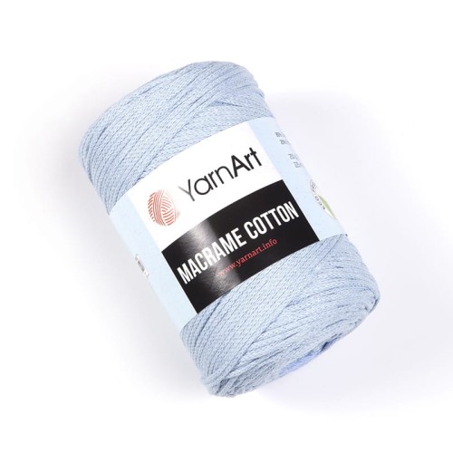 Sznurek YarnArt Macrame Cotton 2mm 760 / błękit
