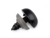 Nos plastikowy / oczy do maskotek / 13 x 16 mm / czerń / 5 szt / 780850