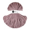 Sznurek pleciony bawełniany Bobbiny Jumbo / Wrzosowy / Mauve / 9mm / 100m